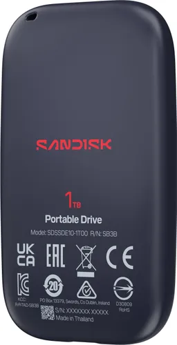Dysk SANDISK E10 Portable 1TB SSD