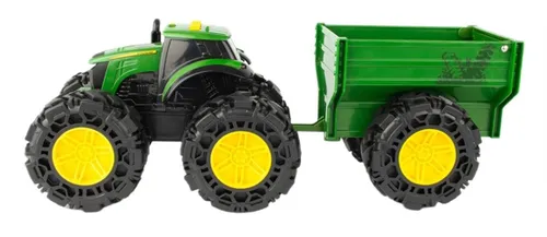Traktor TOMY Monster Treads John Deere z przyczepą 47353