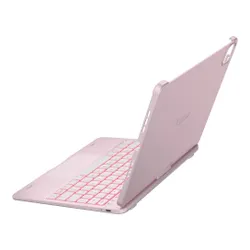 Etui na iPad Pro 11 cali TYPECASE Flexbook Touch Jasnoróżowy Klawiatura