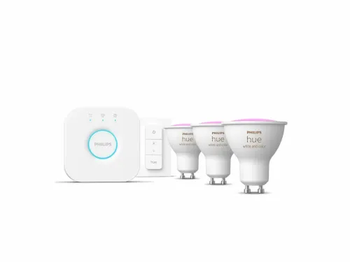 Zestaw Philips Hue White and Colour Ambiance GU10 3szt. + Regulator przyciemniania Dimmer switch