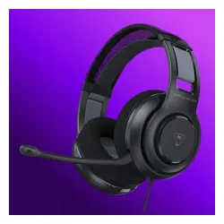 Słuchawki przewodowe z mikrofonem Turtle Beach Atlas 200 USB dla PC Nauszne Czarrny