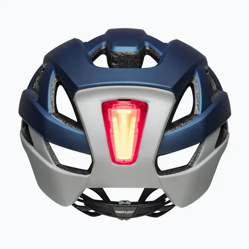 Kask rowerowy Bell Falcon XR Led Integrated MIPS matte blue/gray