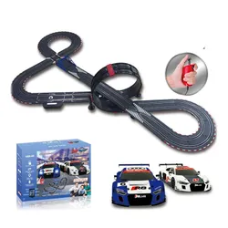 Tor wyścigowy samochodowy COIL zestaw mega tory skala 1:43 7.5m licencja AUDI