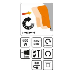 Wiertarka udarowa Sthor 78992