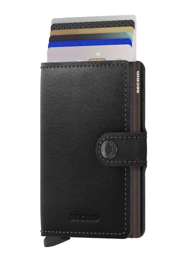 Portfel kieszonkowy RFID Secrid Miniwallet Original - black/brown