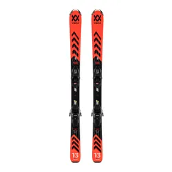 Narty dziecięce VÖLKL RACETIGER JR + wiązania MARKER VMOTION 7.0 z GRIP WALK 2024 - Długość (cm) - 120