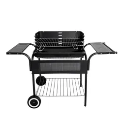 Grill ogrodowy metalowe półki regulacja rusztu koła MultiGarden