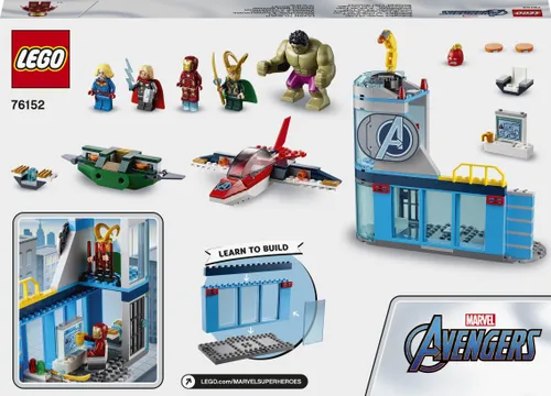 Конструктор Lego Marvel Avengers-гнев Локи (76152)