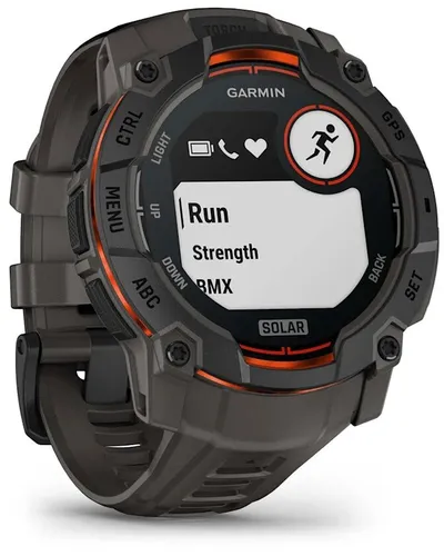 Smartwatch GARMIN Instinct 3 50mm Solar Czarny