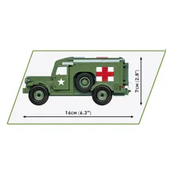 Конструктор COBI HC WWII 1942 Ambulance WC 54