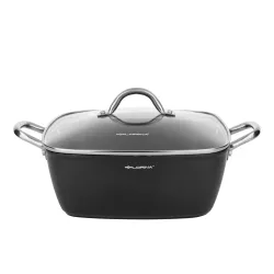 Garnek aluminiowy z pokrywką FLORINA NELIO 6,1 l
