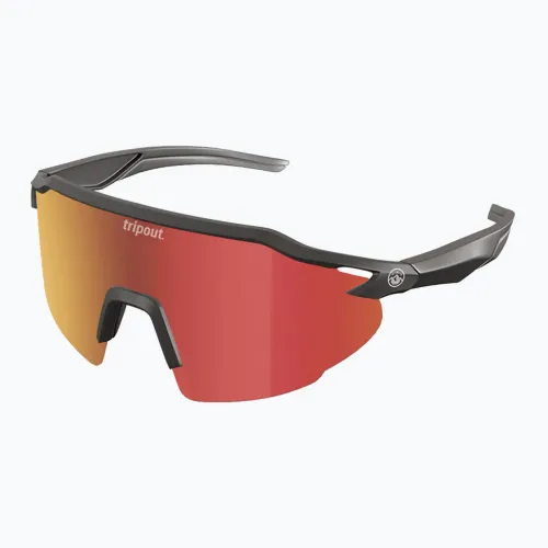Okulary przeciwsłoneczne Tripout Run black/red axiom