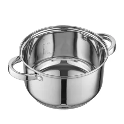 Garnek ze stali nierdzewnej z pokrywką FLORINA CLAUDE 3,6 l