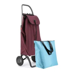 Zestaw Combo Rolser wózek składany I-Max MF 2L + torba - bordeaux