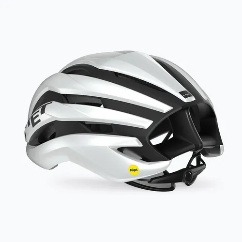 Kask rowerowy MET Trenta Mips white/ black matt glossy