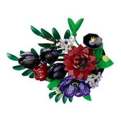 LEGO 11513 Botanicals Kompozycja z ciemnych kwiatów