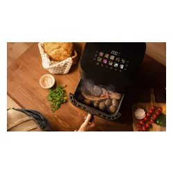 Air Fryer Frytkownica beztłuszczowa CECOTEC Cecofry&Grill Smoking 4500 3 w 1 z ukrytym grillem i wędzarnią