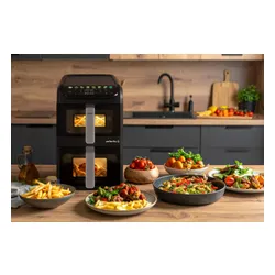 Air Fryer Frytkownica beztłuszczowa ELDOM FR300 10l z okienkiem do obserwacji postępów