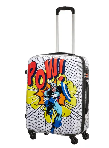 Walizka średnia American Tourister Marvel Legends - Captain America pop art