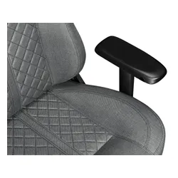 Fotel YUMISU 2052 Magnetic Jasnoszaro-czarny