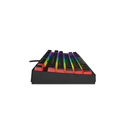 Klawiatura mechaniczna Krux Atax RGB Pudding Outemu Black Czarny