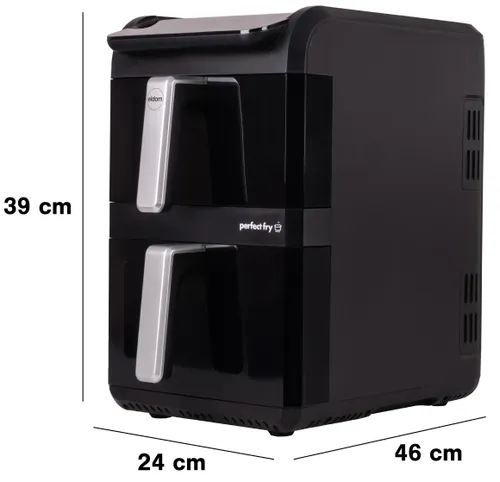 Air Fryer Frytkownica beztłuszczowa ELDOM FR300 10l z okienkiem do obserwacji postępów