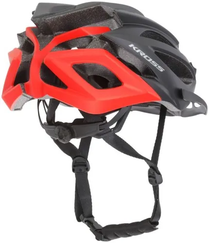 Kask rowerowy KROSS Elevare Czarny MTB (rozmiar M)