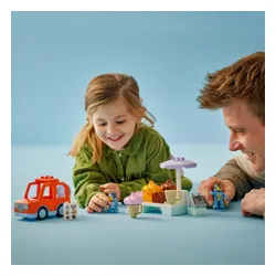 LEGO Klocki DUPLO Bluey 10458 Wyprawa po lody z Bluey