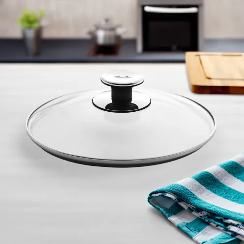 FISSLER 24 cm - pokrywka szklana