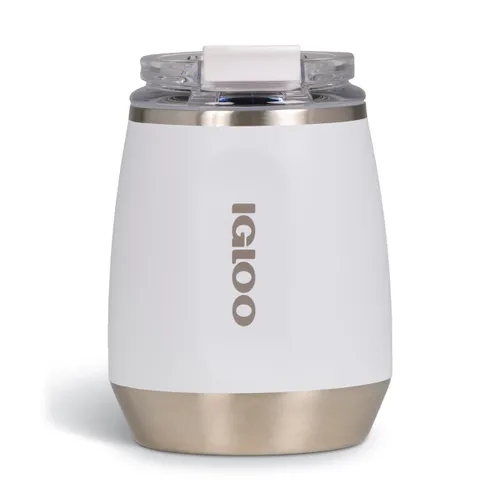 Kubek termiczny Igloo Wine Tumbler 295 ml white
