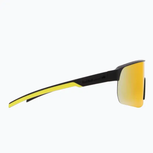 Okulary przeciwsłoneczne Red Bull SPECT Dakota black/brown with pink yellow mirror