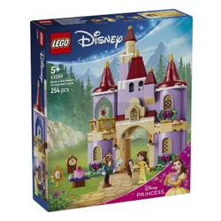 LEGO Disney 43289 Zaczarowany zamek Pięknej i Bestii, zestaw klocków 5+