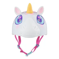 Kask rowerowy RASKULLZ Super Unicone Biały dla Dzieci (rozmiar S)