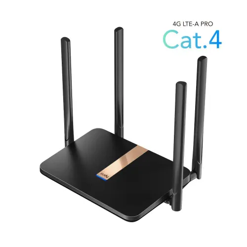 Router Cudy LT500D 4G LTE AC1200 Czarny