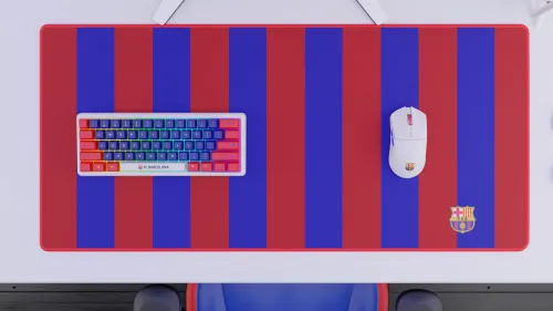 Klawiatura mechaniczna OCPC Gaming FCB KR2 Wireless 3w1 Niebiesko-czerwony