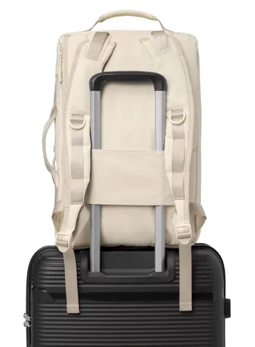 Plecak podróżny średni Puccini Jetzy - beżowy
