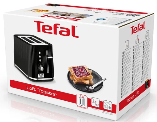 Тостер Tefal Loft TT7618 (черный)