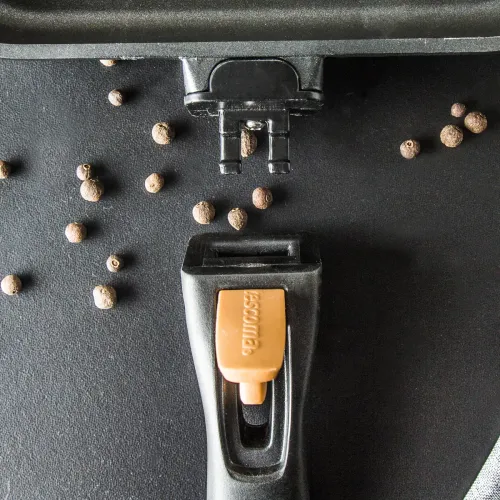 TESCOMA Smartclick 26 x 26 cm czarna - patelnia grillowa nieprzywierająca z odpinaną rączką