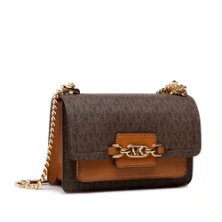 MICHAEL Michael Kors geanta Heather 32s2g7hc0b BRN / ghindă
