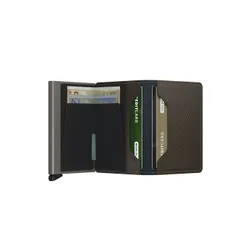 Küçük RFID Cüzdan Gizli Slimwallet Karbon-Karbon Haki