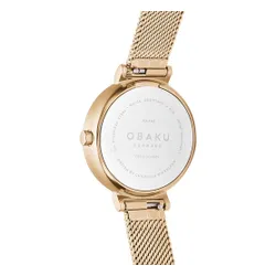 Obaku Maane V243LMVBMV Saat Gül Altın