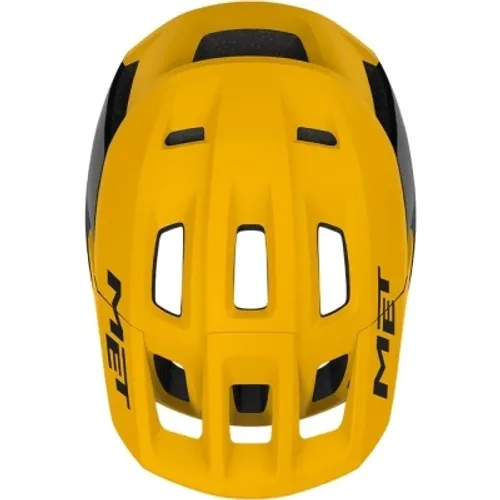 Kask rowerowy MET Terrae MIPS żółty - L