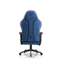 Fotel Diablo Chairs X-One 2.0 Small Night Blue Gamingowy do 90kg Tkanina Czarno-Niebieski