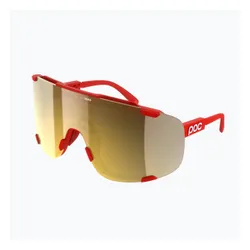 Okulary przeciwsłoneczne POC Devour prismane red/clarity road/partly sunny gold