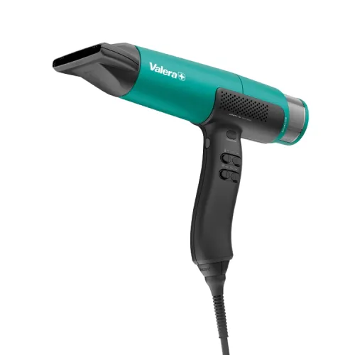 Suszarka do włosów Valera VanityCare AI Emerald Pulse Jonizacja Zimny nawiew 2000W 3 prędkości 3 temperatury