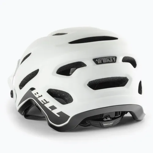 Kask rowerowy Bell 4Forty matte gloss white black