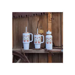 Kubek termiczny ze słomką Hydro Flask All Around™ Travel Tumbler 946 ml - western light blue