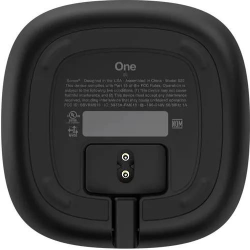 Беспроводная колонка Sonos One SL черный