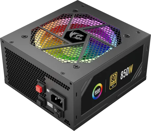 Zasilacz Redragon GC-PS007-1 V2 850W 80+ Gold Czarny
