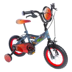 Rower dziecięcy HUFFY Marvel Avengers 12 cali dla chłopca Szary